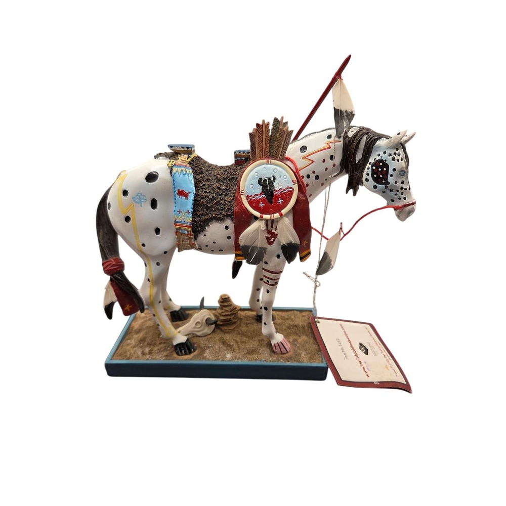 2003 Trail of Painted Ponies 1452 WAR PONY 16E/0191 Westland Appaloosa Horse